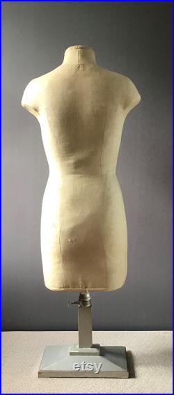 1930s Pierre Imans Corset Mannequin, lingerie mannequin