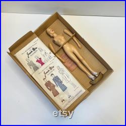 1940s JUNIOR MISS BUTTERICK Mannequin Doll and Patterns Include Set One and Set Four