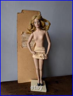 1940s Margit Nilsen Deb-U-Doll Sewing Mannequin, Rescued Vintage