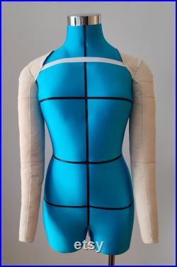 1 1 Full Scale Mannequin Arms Custom Size for Pinnable or Non-Pinnable Dress Form (Mannequin Not Included)