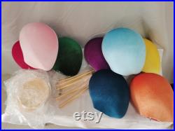 25cm Gold Wall Mounted Wigs Stand Personalized 99 Colors Light Pink Velvet Female Mannequin Head Jennie