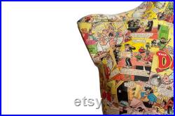 3D Full Torso Vintage Comic Mannequin Vintage Comic Mannequin Shop Display Female Body Mannequin Vintage Mannequin Torso