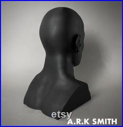 3D Printing Male Head Mannequin Head Gear Display stand