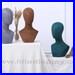 58colors choice suede unisex pinnable mannequin head with shoulders Judy