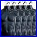 5 Pack Male Mannequin Torso, Dress Form Hollow Back Body and Hanging Kook, T Shirt Display, for Small Medium Sizes (Black)