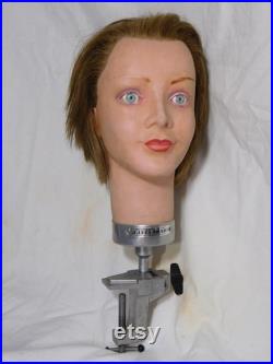 A Fine French Vintage J.Le Clabart Mannequin Head