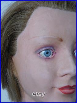 A Fine French Vintage J.Le Clabart Mannequin Head