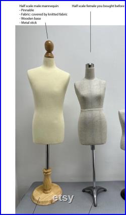 Adele Customer order Half-scale Male and Female mannequins