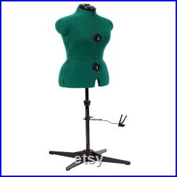 Adjustable Dress Form Medium Sewing Full Figure Female Mannequin Torso Stand