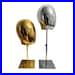 Adjustable Gold Base Gold Chrome Male Mannequin Head Carter