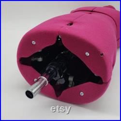 Adjustable Little Miss Pink Dress Form Mannequin With Stand For Sewing and Tailoring