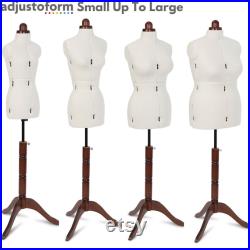 Adjustoform Dress Form Lady Valet All Sizes Dressmakers Tailors Dummy Mannequin