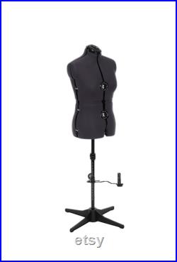 Adjustoform Tailormaid Ladies Charcoal Grey Adjustable Dressmakers Tailors Dummy Mannequin