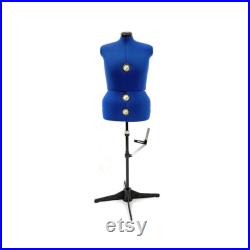 Adult Female Plus Size Adjustable Dress Form Sewing Mannequin Fabric Torso with 12 Adjustment Dials FH-10