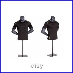 Adult Male or Female Athletic Fitness Exercise Sports Mannequin Torso with Adjustable Stand NI-7-13