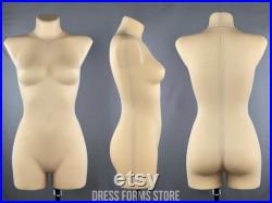 Anatomic female tailor dress form Tailor mannequin torso Fully pinnable