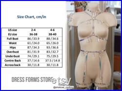 Anatomic female tailor dress form Tailor mannequin torso Fully pinnable