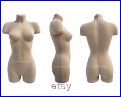 Anatomic shaped dress form Soft fully pinnable professional female mannequin torso tailor dummy