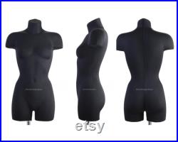 Anatomic shaped dress form Soft fully pinnable professional female mannequin torso tailor dummy