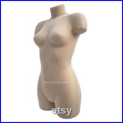 Anatomic shaped dress form Soft fully pinnable professional female mannequin torso tailor dummy