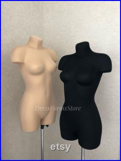 Anatomic shaped dress form Soft fully pinnable professional female mannequin torso tailor dummy