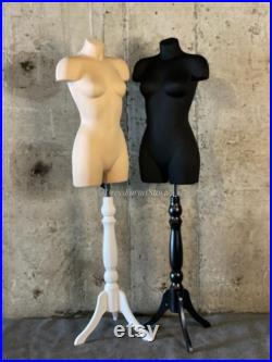 Anatomic shaped dress form Soft fully pinnable professional female mannequin torso tailor dummy