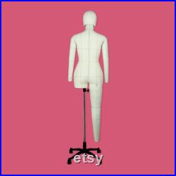 Anatomical soft sewing mannequin full kit Soft tailor dummy Sewing mannequin with guide lines