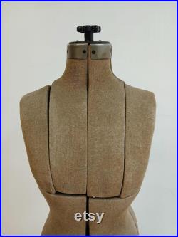 Antique Adjustable General Store Dress Form Cast Iron Mercantile Kayes Kollapso