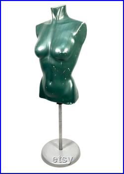 Antique Advertising 20th Century Countertop Bust Mannequin Stand Vintage