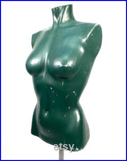 Antique Advertising 20th Century Countertop Bust Mannequin Stand Vintage