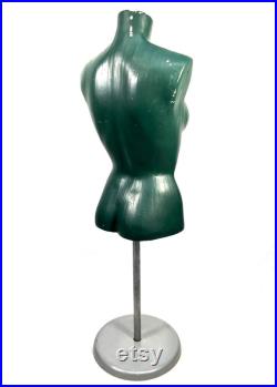 Antique Advertising 20th Century Countertop Bust Mannequin Stand Vintage