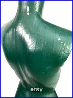 Antique Advertising 20th Century Countertop Bust Mannequin Stand Vintage
