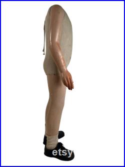 Antique French Busti Girard Paris Mannequin Shop Display Decorative Collectable Vintage Clothes Modelling c1920's EVE