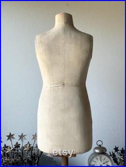 Antique Half Scale Dress Form