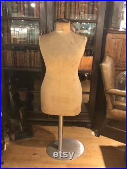 Antique Mannequin Body Form, Woman Fashion Couture Dress Form