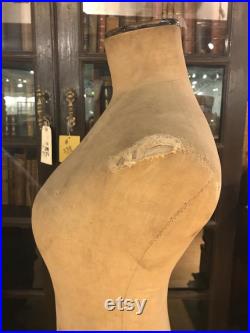 Antique Mannequin Body Form, Woman Fashion Couture Dress Form