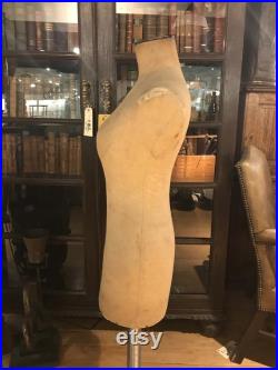 Antique Mannequin Body Form, Woman Fashion Couture Dress Form