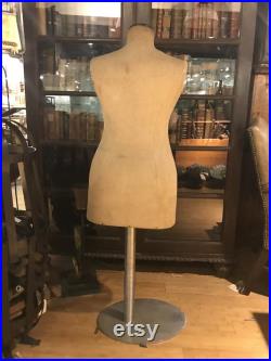Antique Mannequin Body Form, Woman Fashion Couture Dress Form