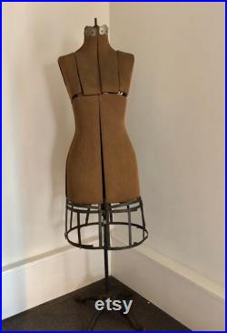 Antique Mannequin Caged Dress Form,Display