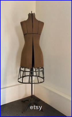 Antique Mannequin Caged Dress Form,Display