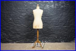 Antique Mannequin Dress Making Taylors Dummy Vintage Stockmann Shop Window or Bedroom Display Elegant Form Interior Decor