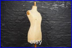 Antique Mannequin Dress Making Taylors Dummy Vintage Stockmann Shop Window or Bedroom Display Elegant Form Interior Decor