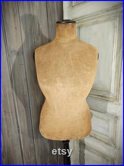 Antique Mannequin Tailors Dummy with Stand Dress Form Shop Display Vienna 1800s