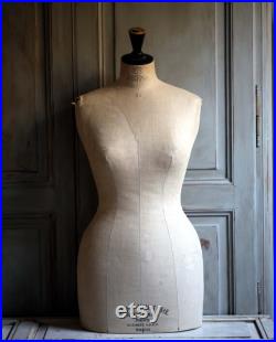 Antique STOCKMAN Mannequin French Tailors Dummy Dress Form Shop Display 1800s Napoleon III