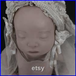 Antique Vintage Laerdal Baby, infant Resuscitation Mannequin, Dummy, Medical, Curio, Horror
