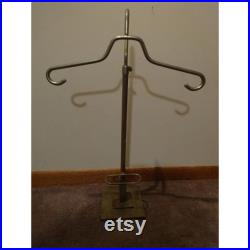 Antique adjusable Cast Metal Store Outfit Top Shoes Display Stand 1890 1900
