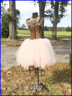 Antique dress form, Vintage dress form, dress mannequin, shabby chic decor, dressmaker, tailor, pink tutu, store display, vintage decor