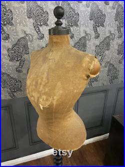 Antique wasp waist mannequin