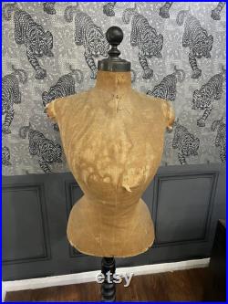 Antique wasp waist mannequin