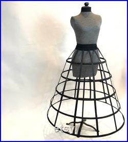 Art Mannequin Gothic Dress Form Bust form Hand covered Full Sized Display Mannequin with Hoop Skirt